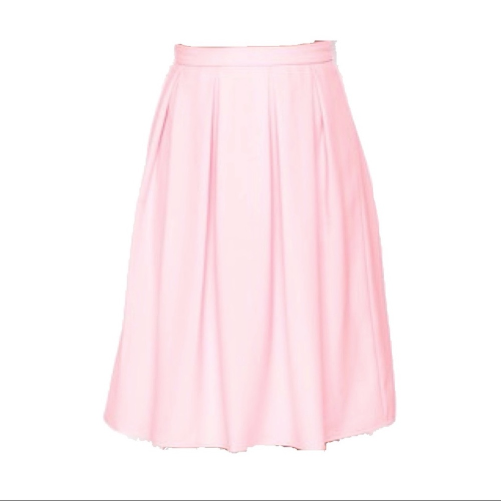Lulus pink midi skirt